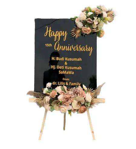 Papan Bunga Akrilik Seruway
